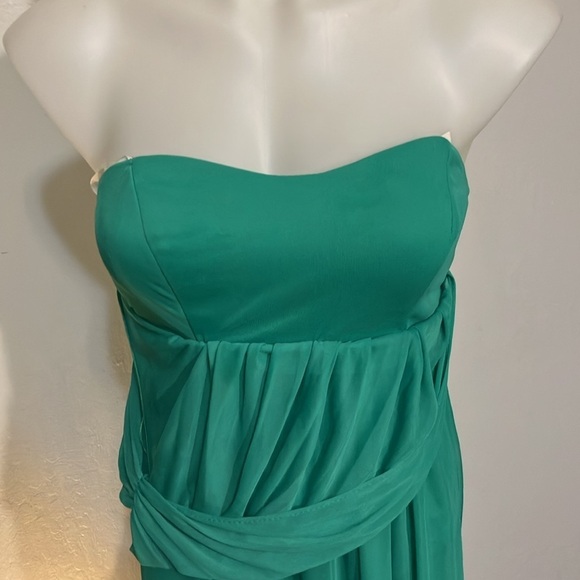 David’s Bridal NWT yoga style formal prom dress size 2 - Picture 8 of 14